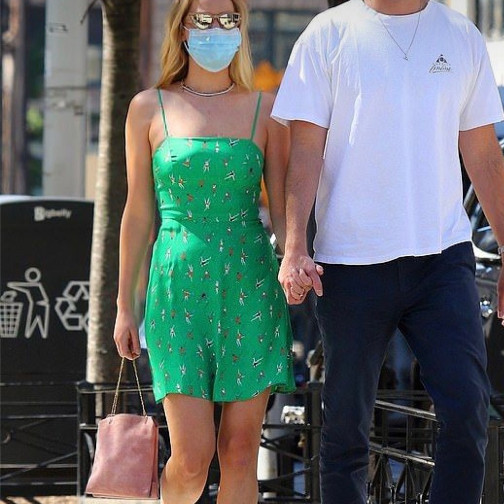 HVN Moda Operandi dress worn by JLAW
